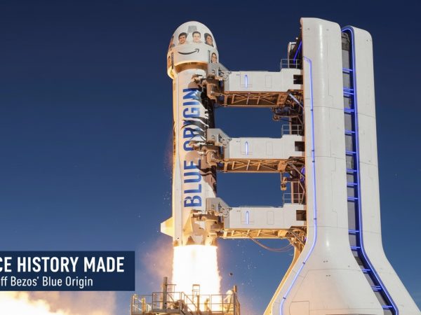 Blue Origin space history